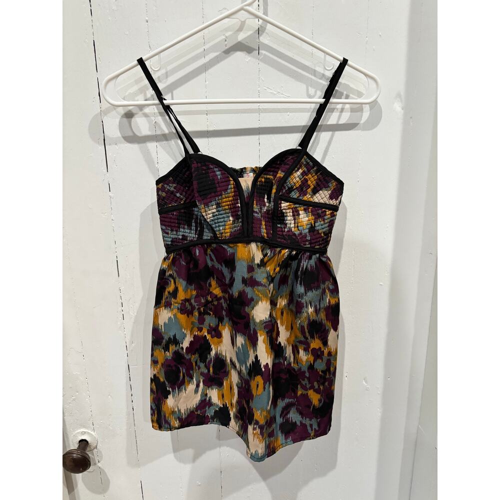 Xhilaration Colorful Spring Shirt Size Small